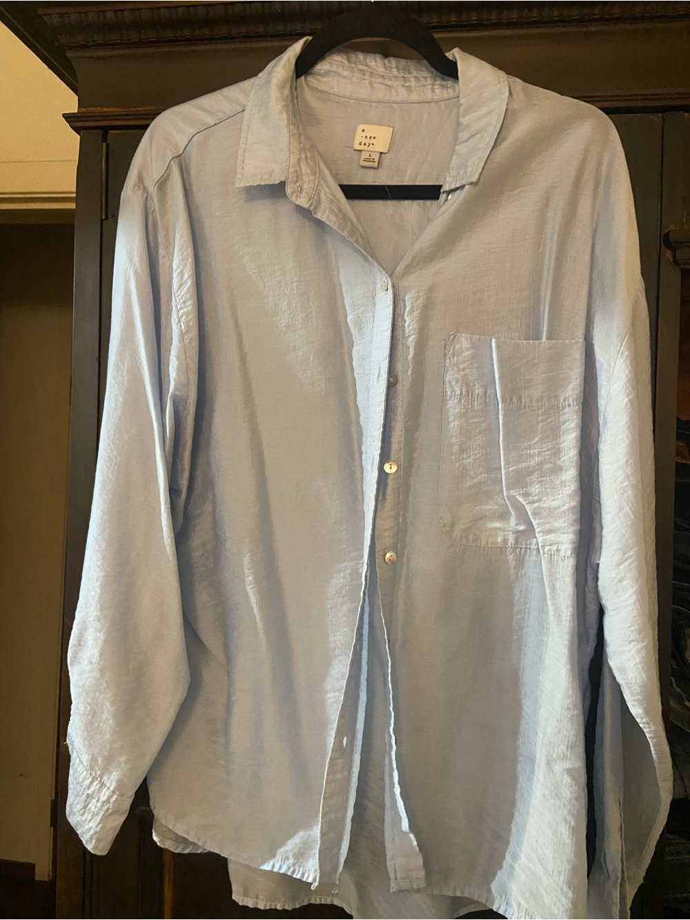 a new day Light Blue Collared Shirt